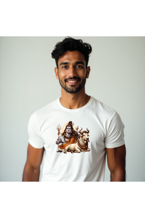 Bholenath T-Shirt For Men