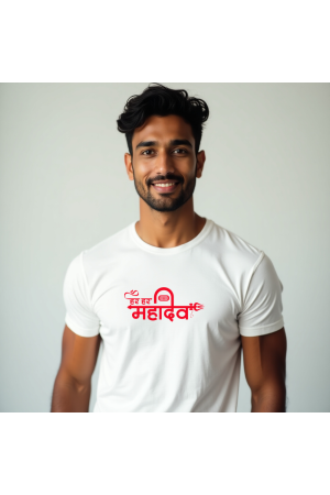 Har Har Mahadev T-Shirt For Men