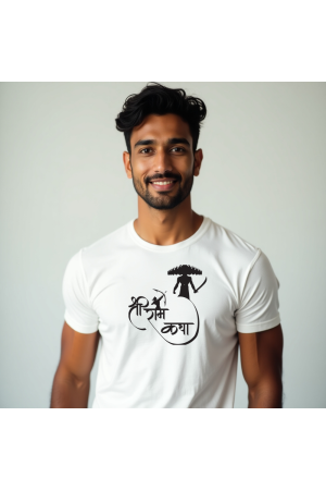 Shree Ram Katha T-shirt For Men
