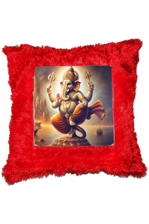 Premium Customized Printed Siddhivinayak Cushion