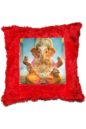 Stylish Customized Printed Mangalamurti Cushion